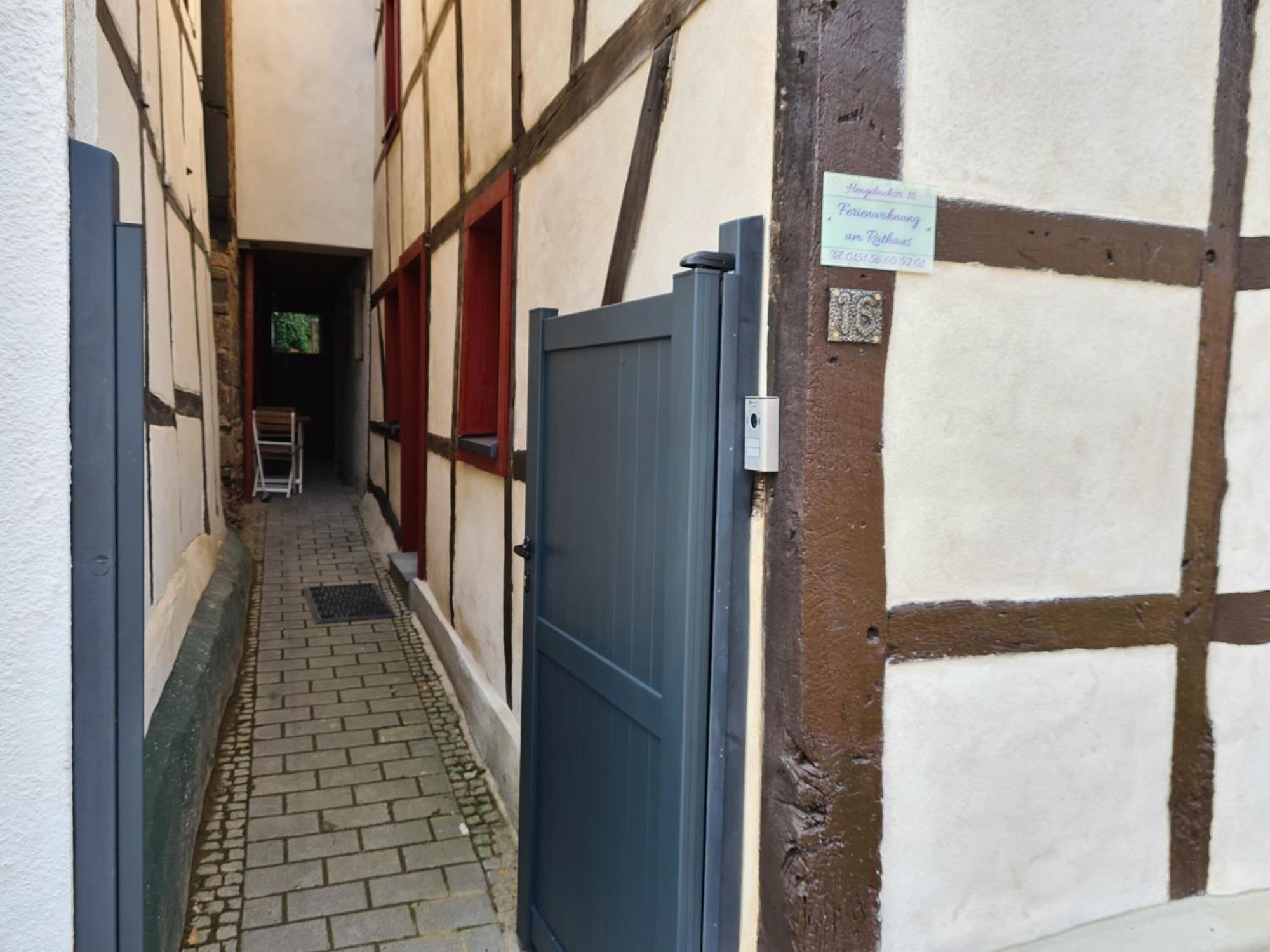 Ferienwohnung Am Rathaus Хаймбах Екстериор снимка